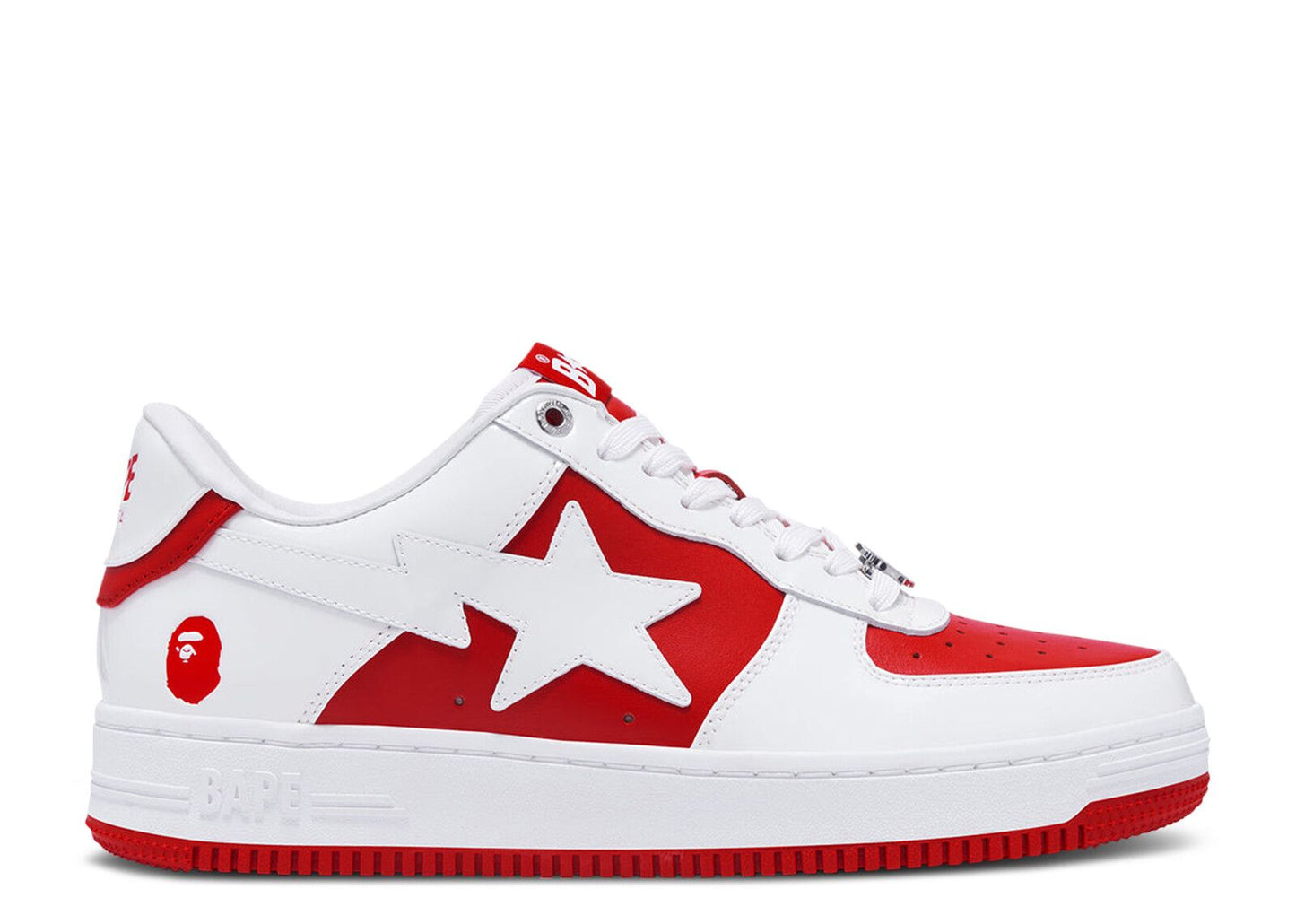 Bapesta #6 Patent Leather Pack - Red