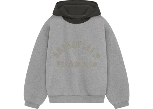 Fear of God Essentials Dark Heather Nylon Hoodie