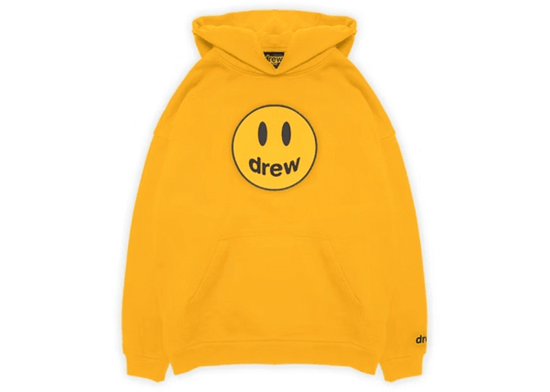 drew house Mascot Golden Yellow Hoodie