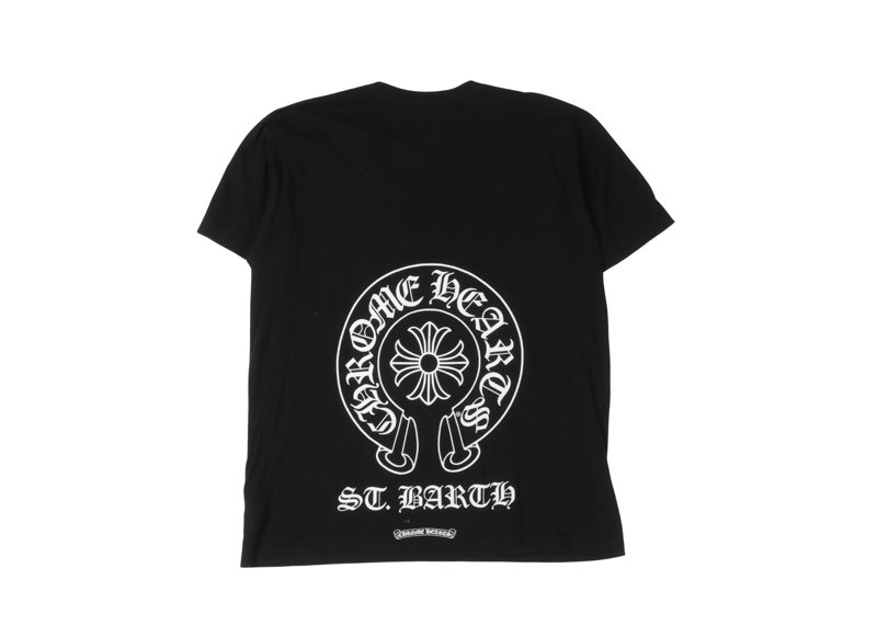 CHROME HEARTS BLACK ST BARTH TEE BLACK