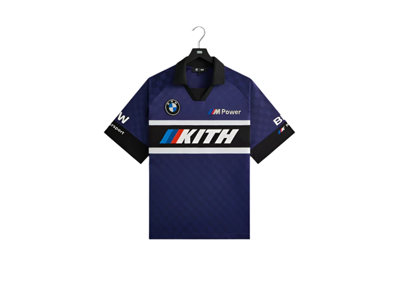 Kith x BMW Moto Jersey Techno Violet