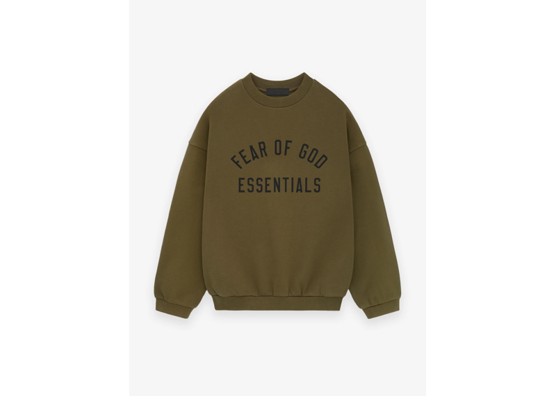 Fear of God Essentials Crewneck Olive