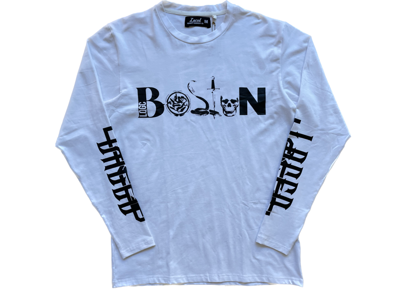 LQGC BOSTON 2006 L/S White T-SHIRT