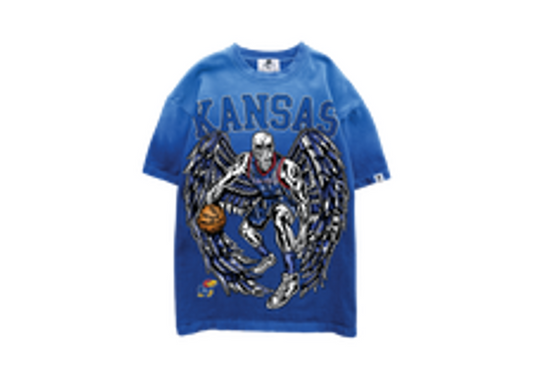 Warren Lotus Kansas Jayhawks Faded Blue