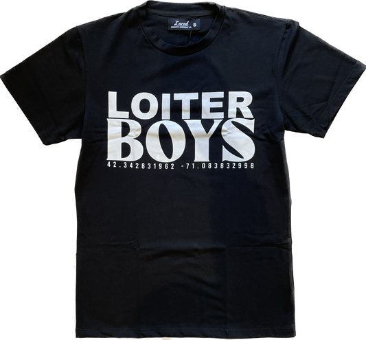 Loiter boys tee  black