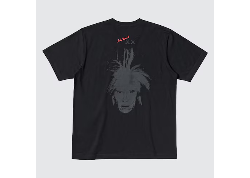 KAWS   Warhol UT Graphic Tee Black