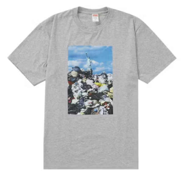 Supreme Trash Tee Heather Grey