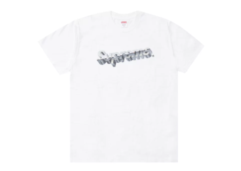 Supreme Chrome Tee White