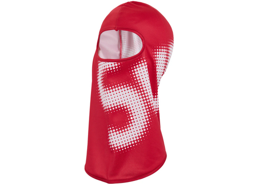 Supreme Halftone Lightweight Balaclava red