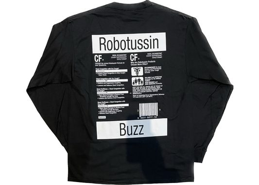 Supreme Robitussen  L/S tee Black