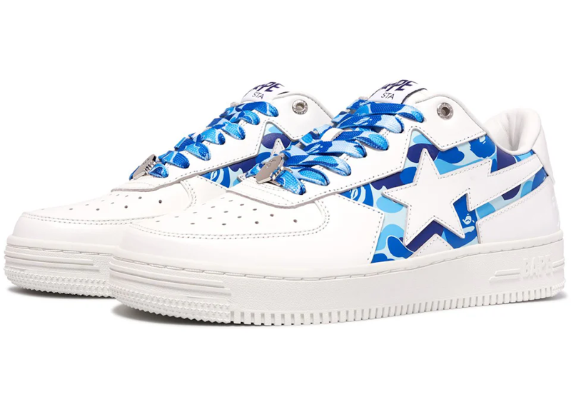 A Bathing Ape Bape Sta Icon ABC Camo Blue