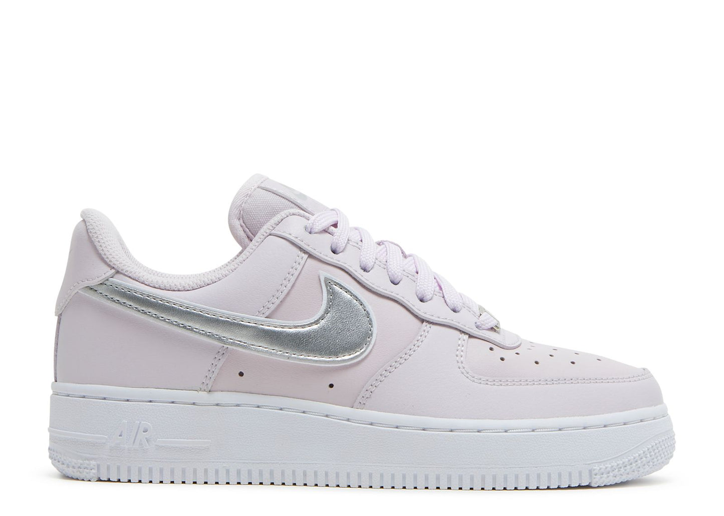 Wmns Air Force 1 07 Essential Venice Metallic Silver