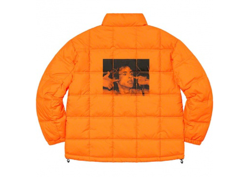 Supreme Iggy Pop Puffy Jacket Orange