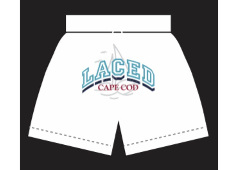 Laced Cape Cod Shorts White