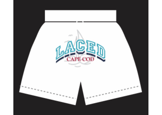 Laced Cape Cod Shorts White