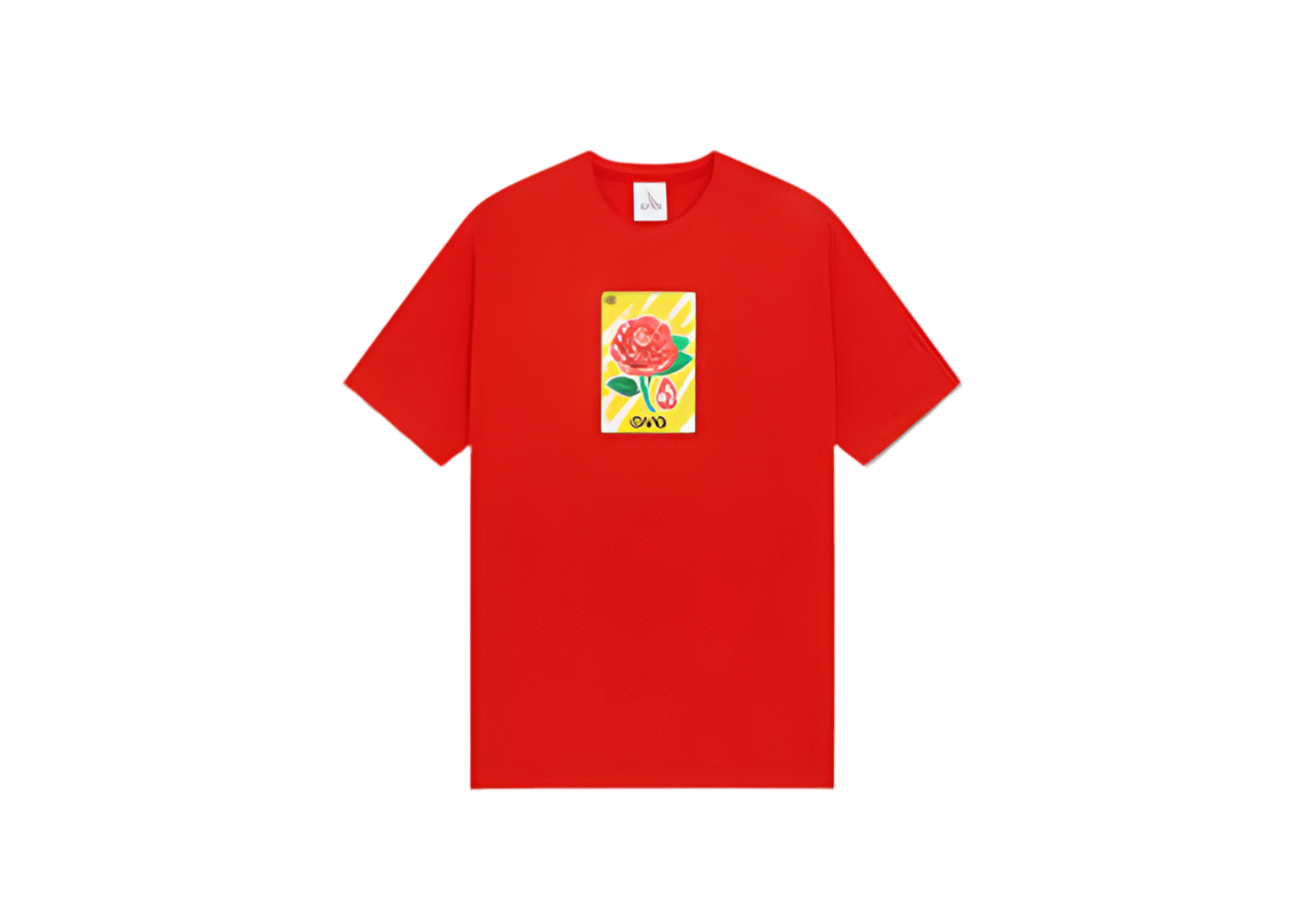 OVO Red Rose Relaxed Fit T-Shirt