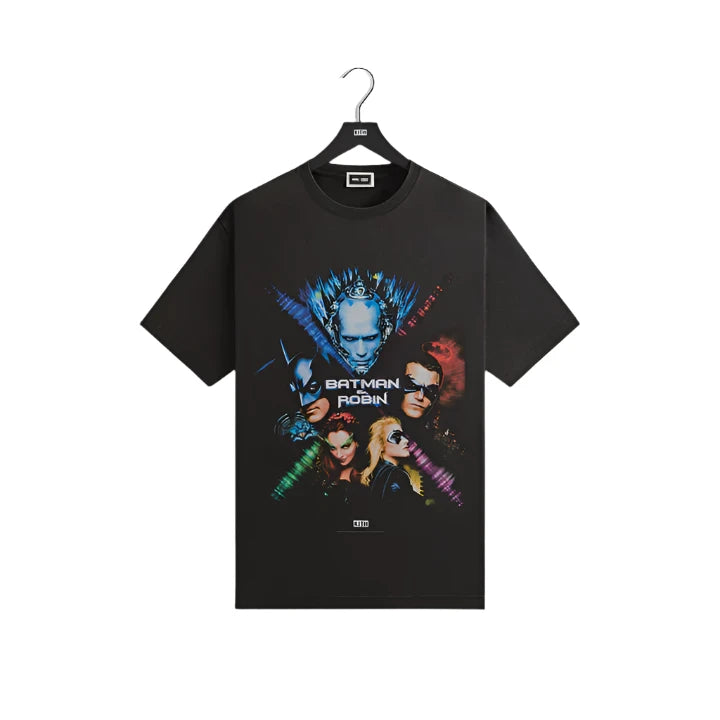 Kith x Batman And Robin Vintage Tee Black