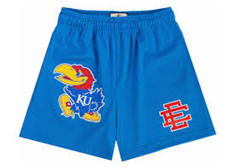 Eric Emanuel NCAA Kansas Shorts