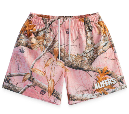 Bravest Studios Shorts 4Lifers Pink Camo