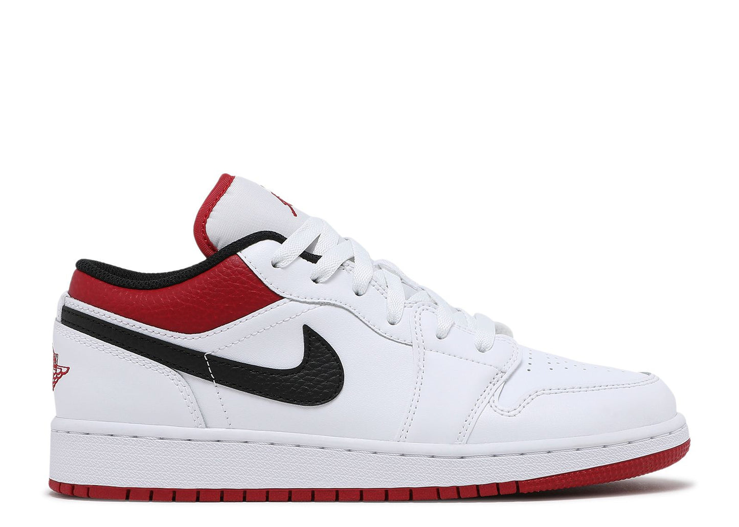 Air Jordan 1 Low GS White Gym Red