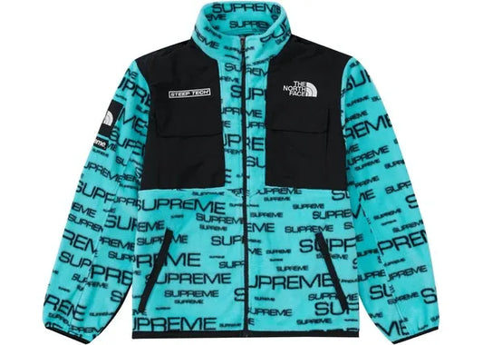 Supreme The North Face Steep Tech Fleece Jacket Teal