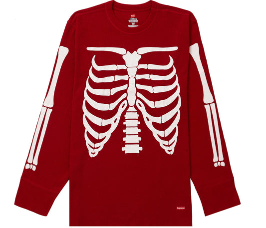 Supreme Hanes Bones Thermal Crew (1 Pack) Red