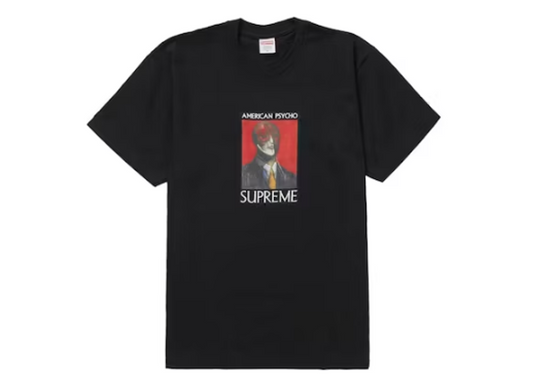 Supreme American Psycho Tee Black