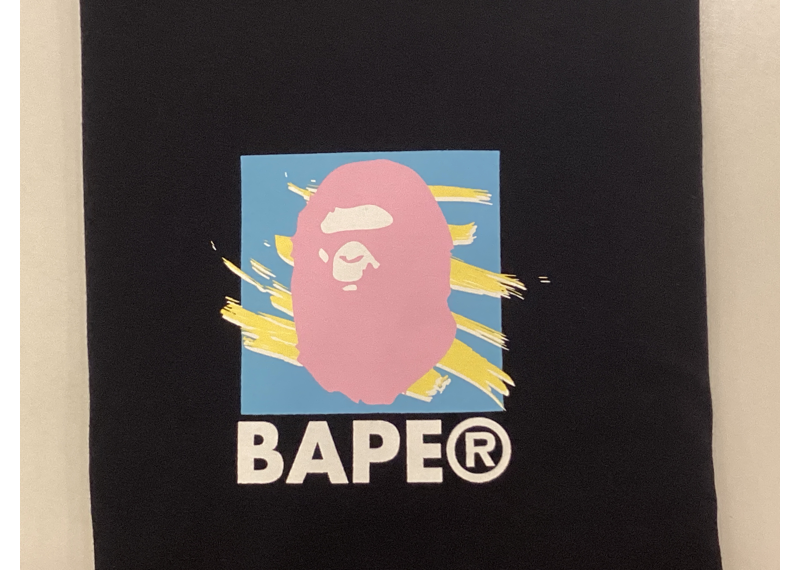 Bape Cotton Candy Ape Head Logo T-Shirt