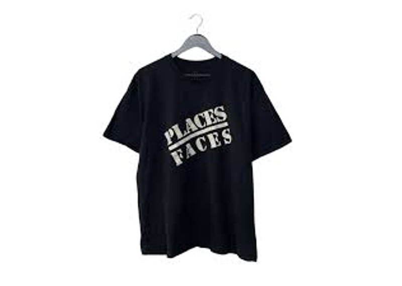 Places Faces Public Enemy Logo Tee Black