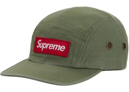 Supreme Military Camp Cap (SS24) Olive