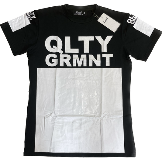 LACED 23 QLTY GRMNT BLACK/WHITE