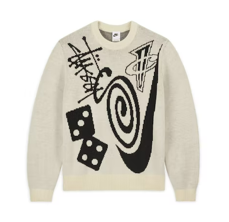 Nike x Stussy Knit Sweater NATURAL