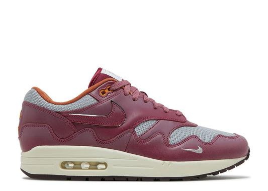 Patta x Air Max 1 Rush Maroon