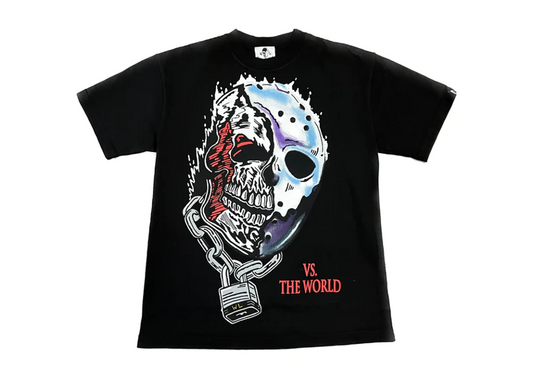 Warren Lotas Chrome Sports Mask Tee Black