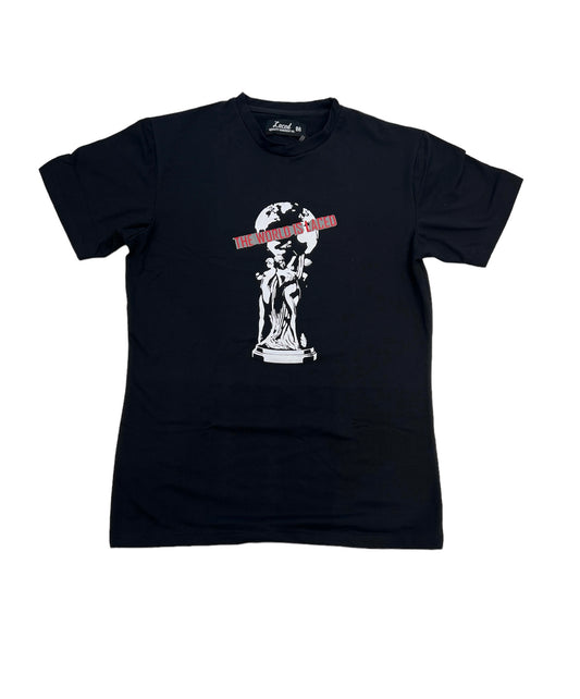 LACED 2023 Globe Tee Black