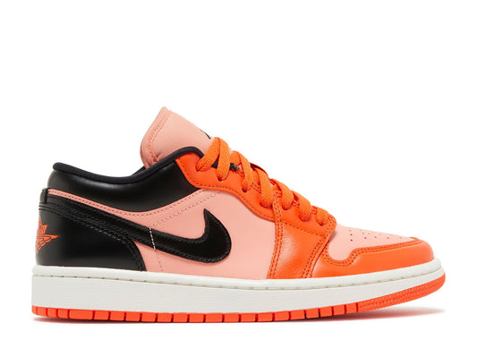 Wmns Air Jordan 1 Low SE Rush Orange Black