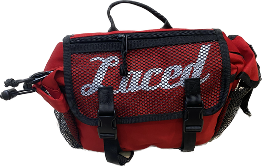 LACED 2023 MESSENGER BAG RED