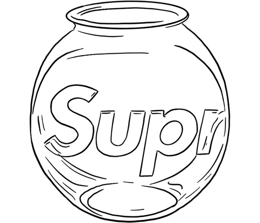 Supreme Fish Bowl Clear