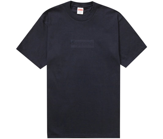 Supreme Tonal Box Logo Tee Navy