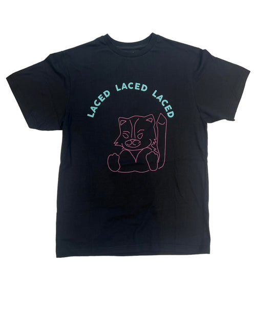 Turning LACED Tee Black