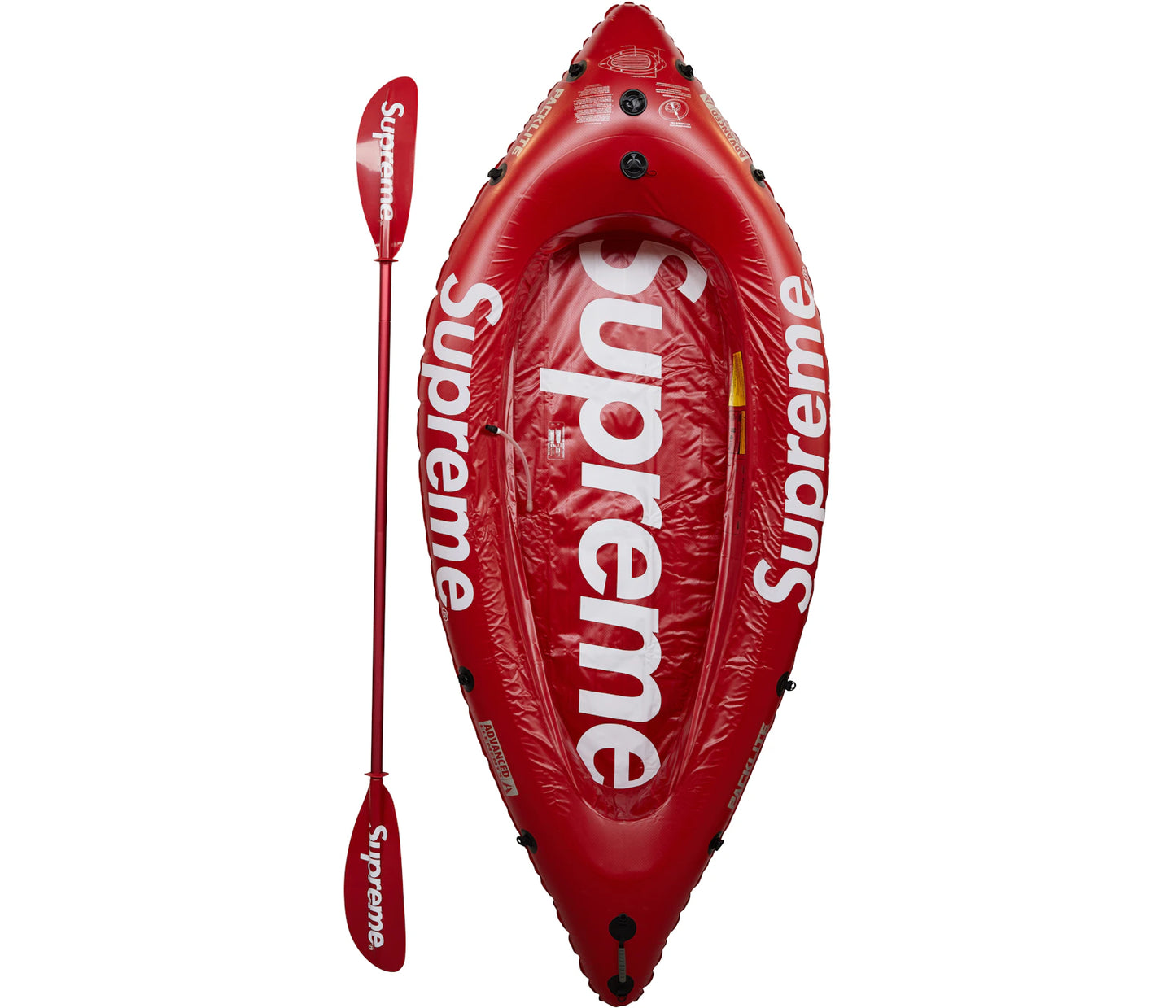 Supreme Advanced Elements Packlite Kayak Red