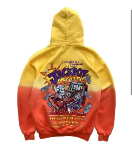 Warren Lotas Jackpot Fever Hoodie Ombre