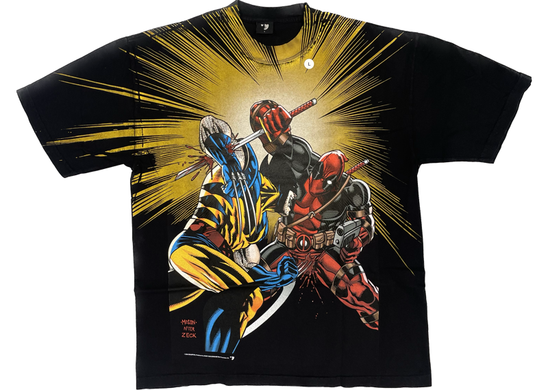 Mask and Disguise Deadpool VS Wolverine Tee