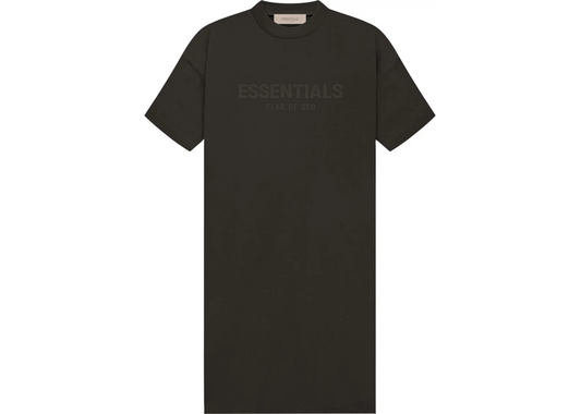 Fear of God Essentials Womens Tee Dress Off Black