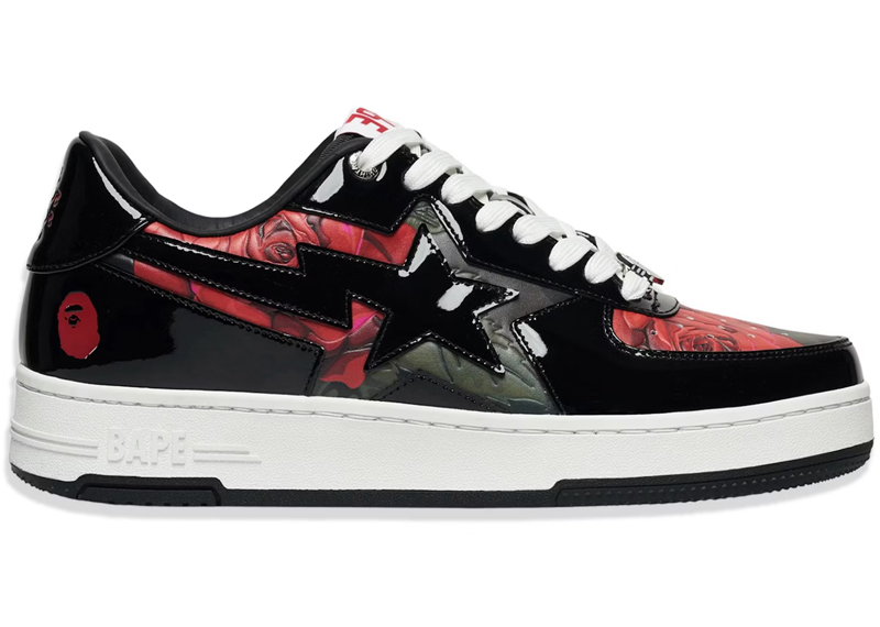 A Bathing Ape Bapesta Assc Black