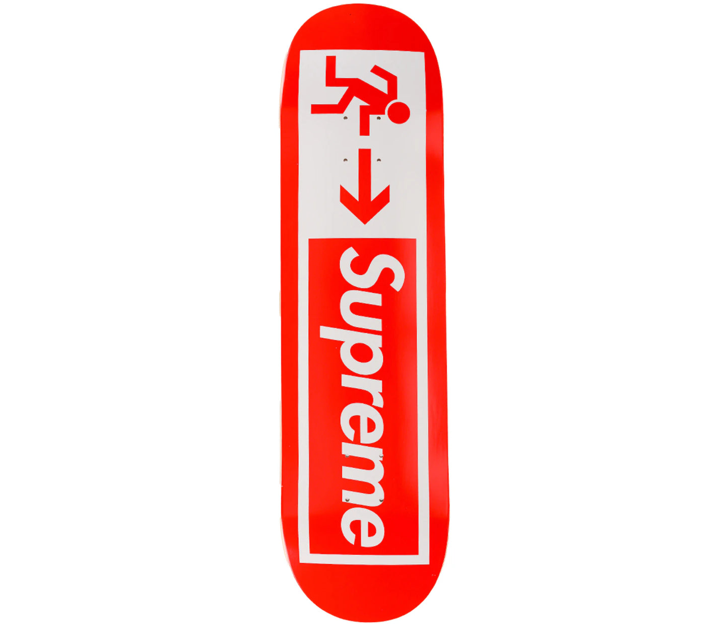 Supreme Exit Skateboard Deck Red