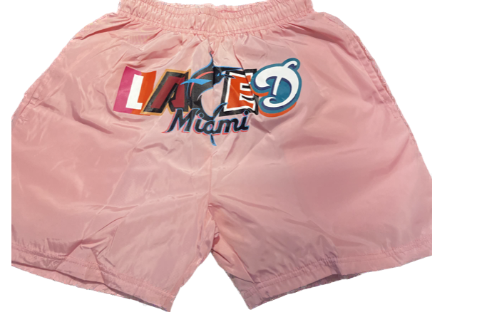 LACED 2023 MIAMI BOAT SHORTS PINK