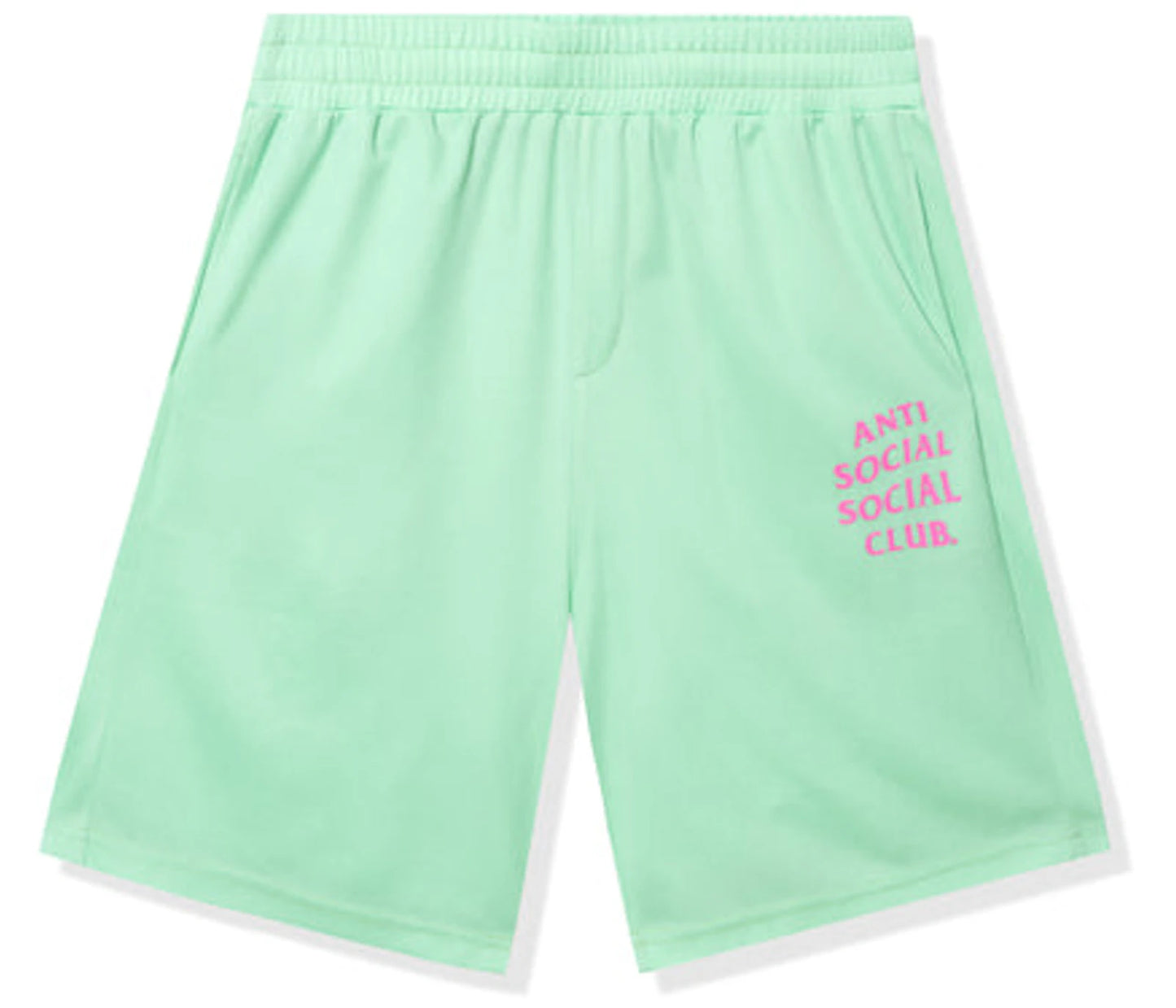 Anti Social Social Club Never Made The Team Mesh Shorts Mint