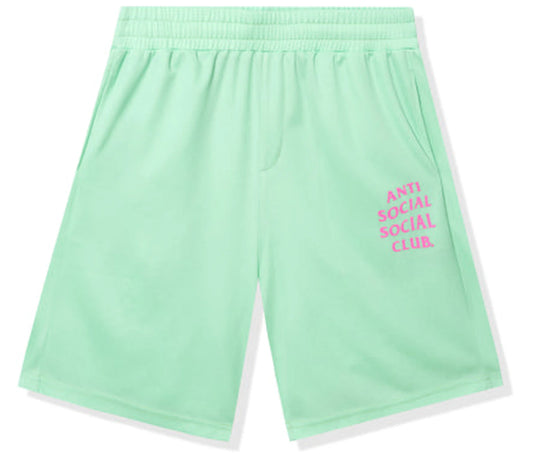 Anti Social Social Club Never Made The Team Mesh Shorts Mint