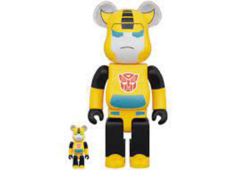 Bearbrick Transformers Bumblebee 400% set